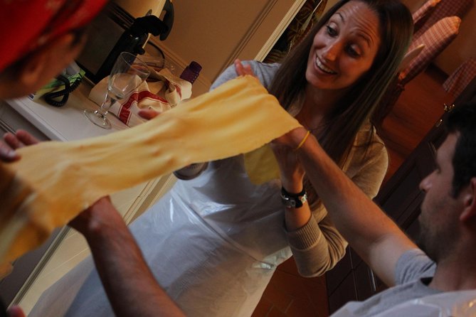 Florence Small-Group Pasta Class with Seasonal Ingredients - Making dough by feel, not by stopwatch