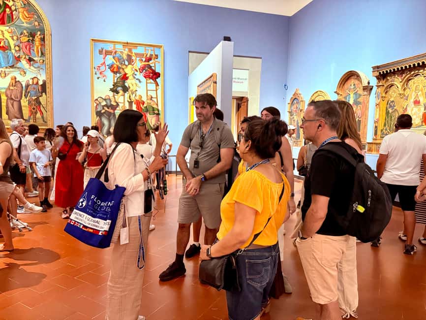 Florence: Uffizi & Accademia Small Group Walking Tour - Views from the Uffizi’s upper levels