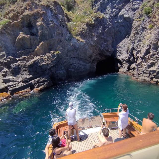 Forio: Ischia Island Boat Tour with Local Lunch and Swimming - The Grotta dellAmore and the Green Cave