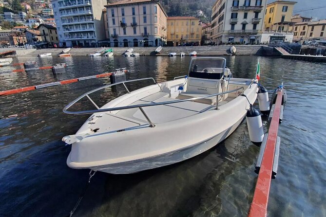 From 1H to 4H License Free Boat Rental 40cv Lake Como - Key points to know before booking