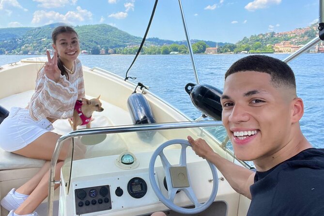 From 1H to 4H License Free Boat Rental 40cv Lake Como - The long run toward Bellagio