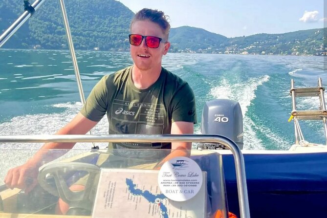 From 1H to 4H License Free Boat Rental 40cv Lake Como - What two hours can realistically cover