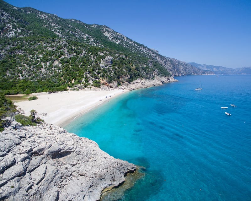 From Arbatax: Full-Day Guided Boat Tour of the Baunei Coast - The Pools of Venus, a quieter water stop