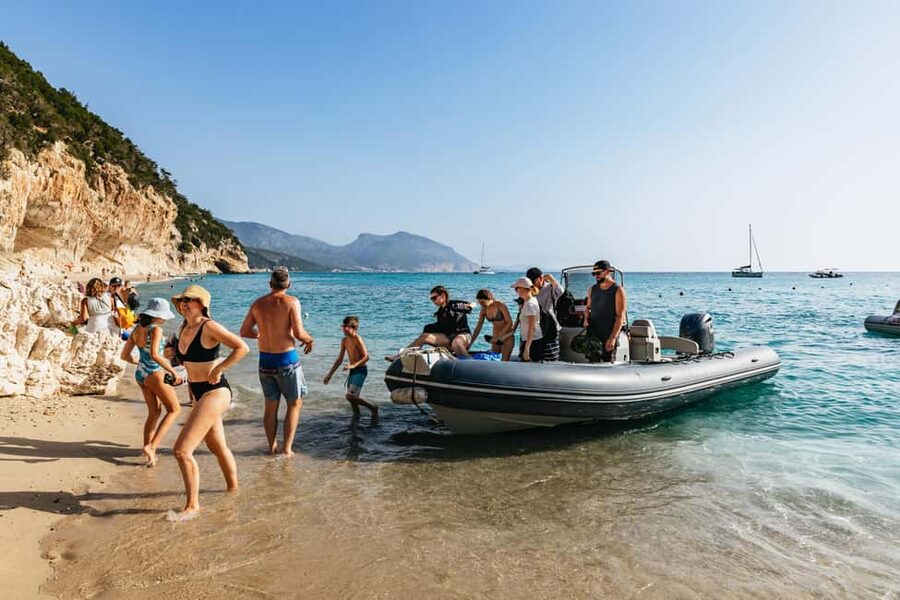 From Cala Gonone: Gulf of Orosei Dinghy Trip - Caletta Zio Santoru closes the coastal circuit