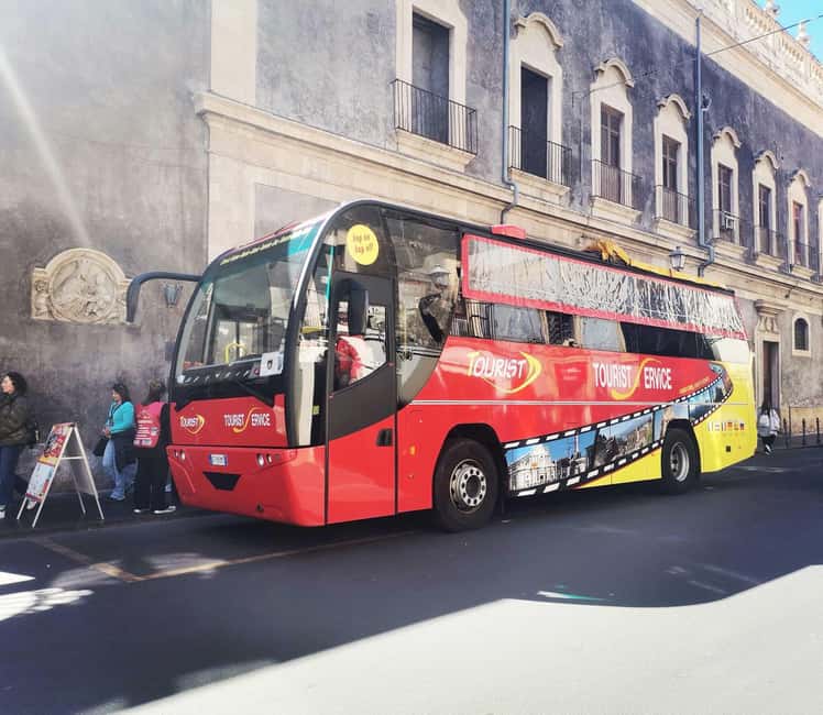 From Catania: Etna tour by Panoramic Bus - A practical way to reach Etna from Catania