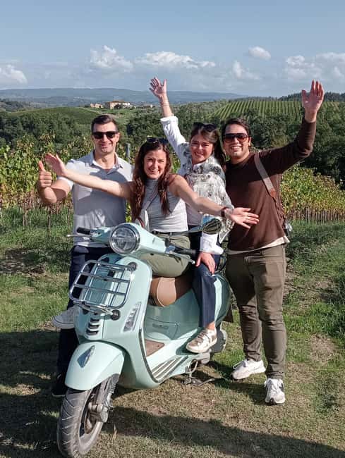 From Florence: Small Group Vespa Tour Tuscany Winery & Lunch - Practical advice for a smoother day