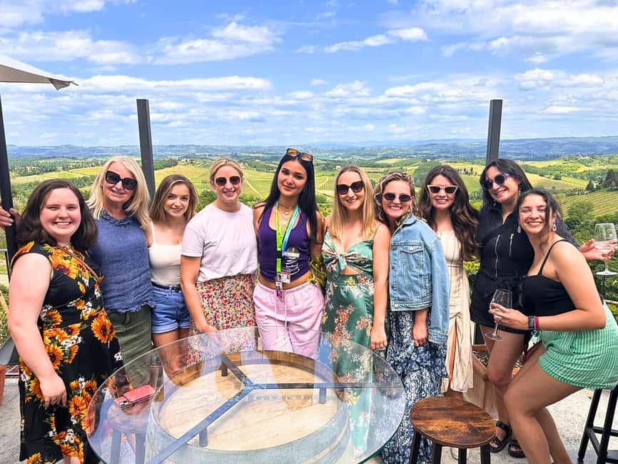 From Florence: Tuscany & San Gimignano Tour with 2 Tastings - Coaches, group size, and the ride home