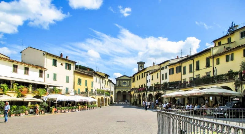 From Florence: Tuscany Wine & Food Tour with Guide - The hilltop estate and Tuscan lunch