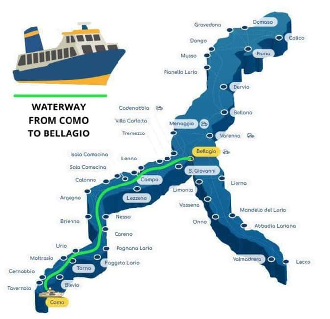 From Milan: Lake Como Cruise with Visits to Como & Bellagio - Como: medieval streets and a short taste of the city