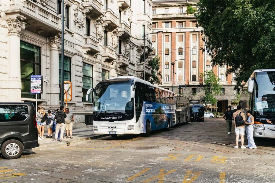 From Milan: Lake Como Cruise with Visits to Como & Bellagio - The ferry crossing to Bellagio