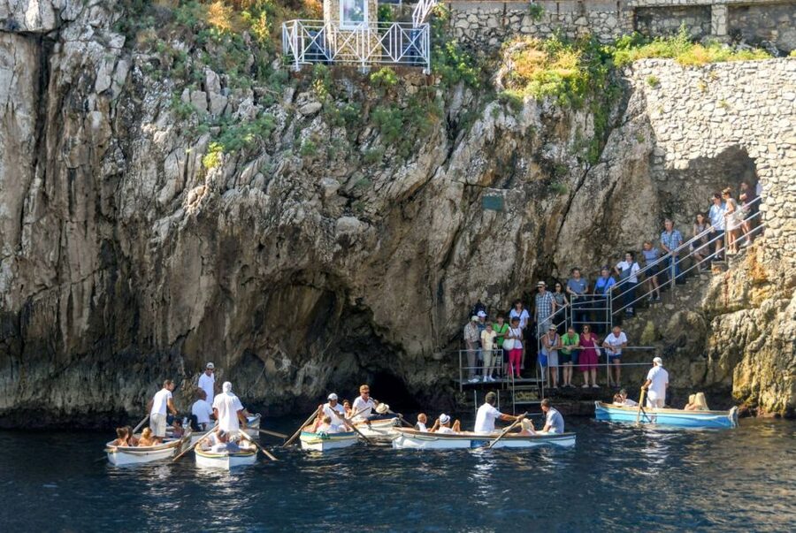 From Naples: Capri, Anacapri, and Blue Grotto Full-Day Trip - The Blue Grotto, if the sea allows