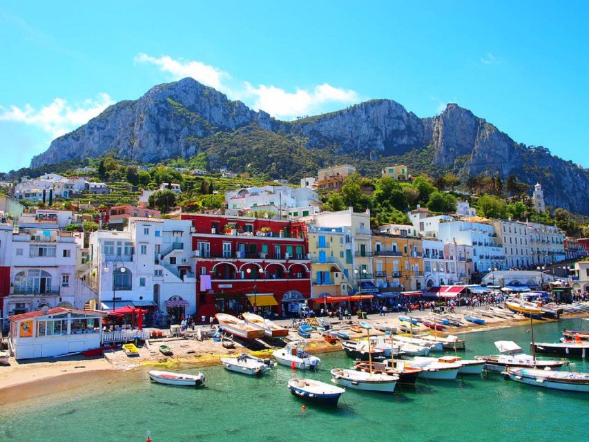 From Naples: Capri Boat Day Trip with Drinks - At a glance