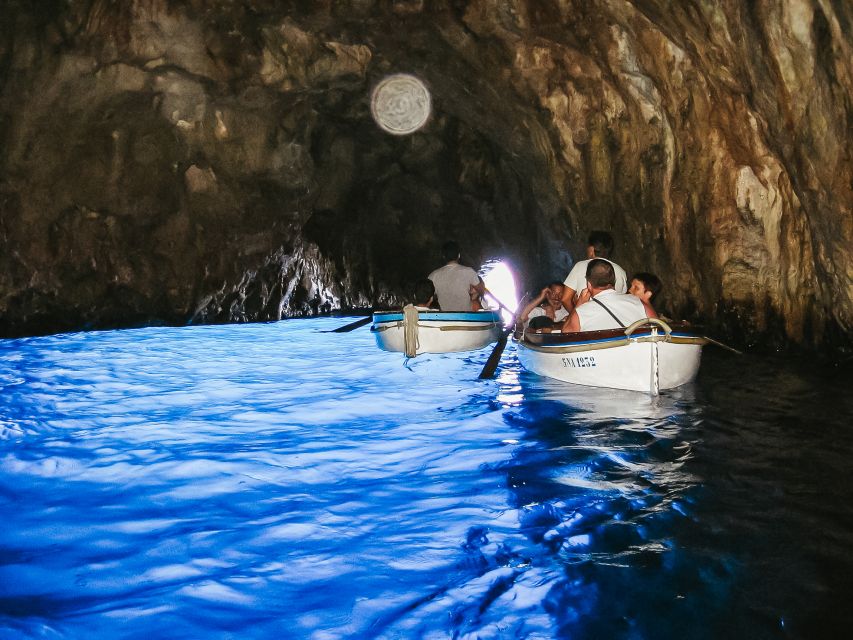 From Naples: Capri Guided Tour with Ferry Tickets & Minibus - Augustus Gardens and the Faraglioni view