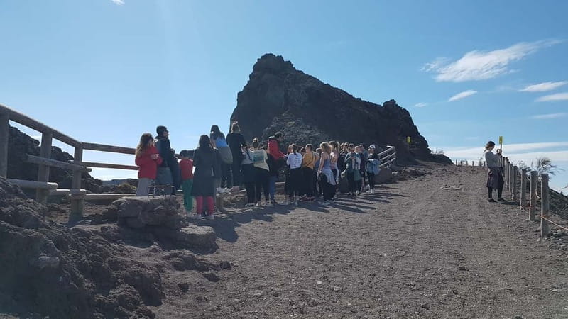 From Naples: Day Trip to Mount Vesuvius - Leaving Naples in an air-conditioned minibus