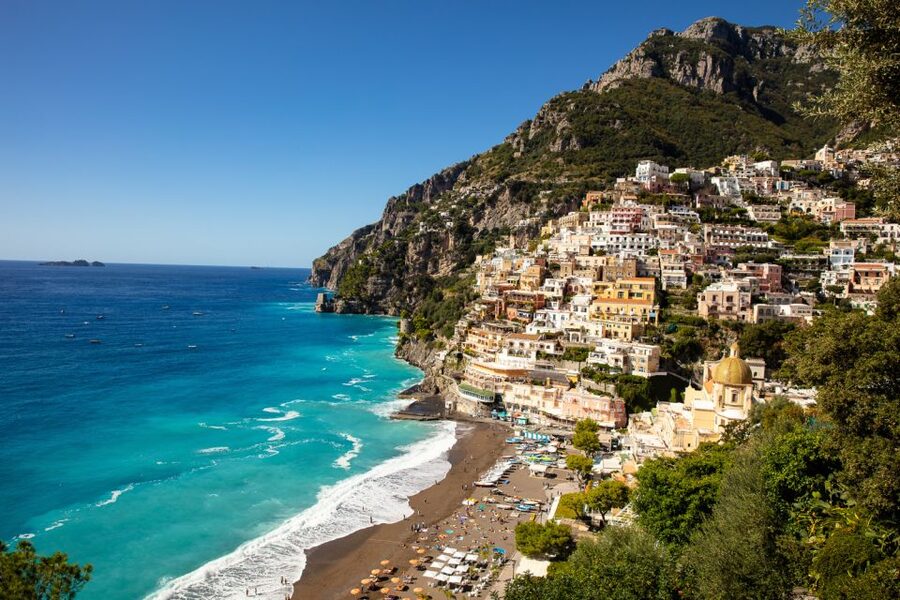 From Naples: Free Time in Amalfi & Positano - Three hours among Positano’s steep lanes