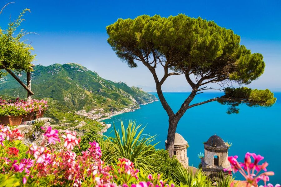 From Naples: Free Time in Amalfi & Positano - The road to Positano