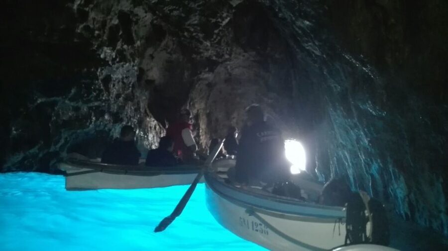 From Naples: Full-Day Capri Island and Blue Grotto Tour - The return to Naples