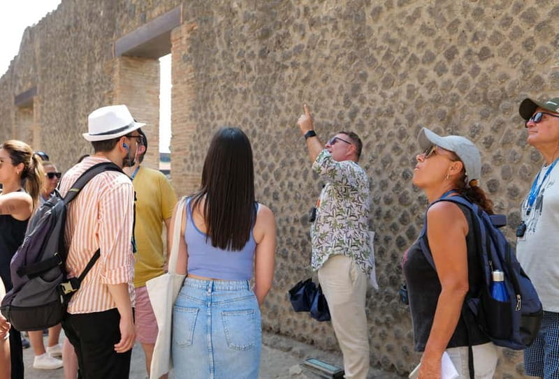 From Naples: Guided tour of Pompeii skip-the-line and round-trip train - Why Pompeii works better with interpretation