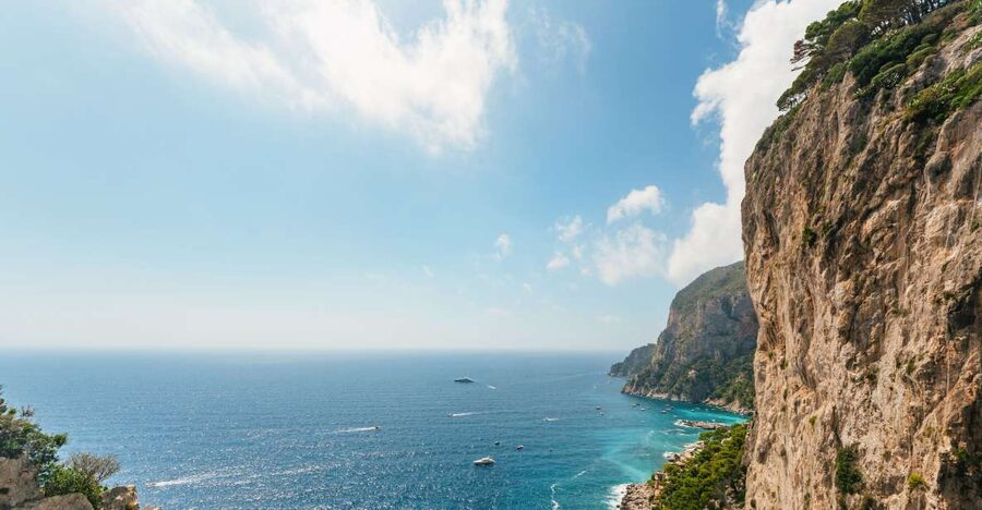 From Naples: Gulf of Naples & Capri Sightseeing Boat Tour - The White and Green Grottos