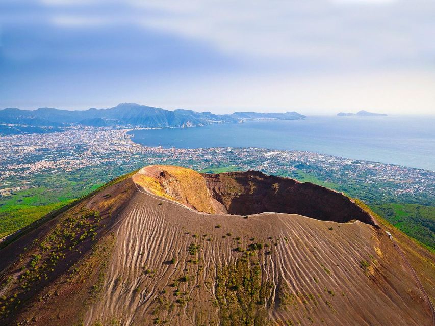 From Naples: Mount Vesuvius Transfer with Entry Tickets - Views Across the Bay and Toward the Amalfi Coast