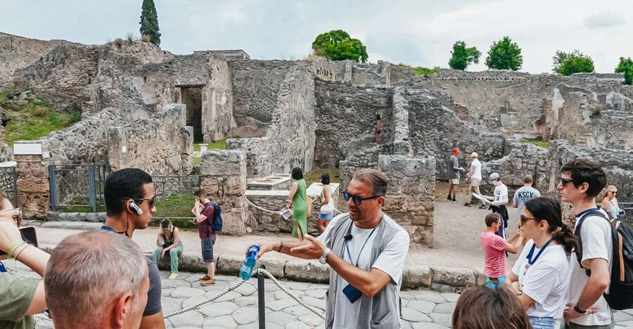 From Naples or Sorrento: Pompei Half-Day Tour - What you see on the guided route