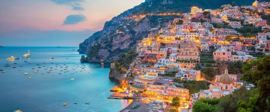 From Naples: Premium Tour of Sorrento, Positano, Amalfi - Positano, the vertical town