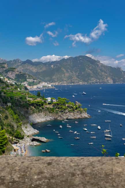 From Naples/Salerno: Group Tour to Positano, Amalfi, Ravello - Leaving Naples and reaching the coast