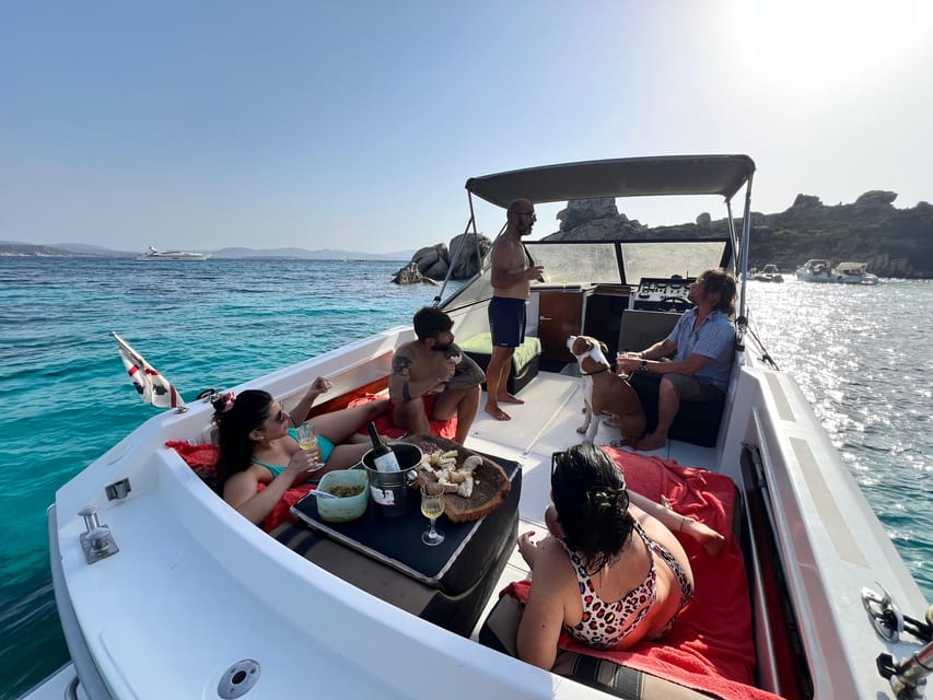 From Palau/La Maddalena: All inclusive Yacht Tour - Spargi: the day’s first swim
