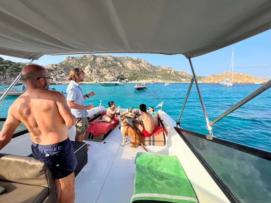From Palau/La Maddalena: All inclusive Yacht Tour - Budelli and the Pink Beach viewpoint