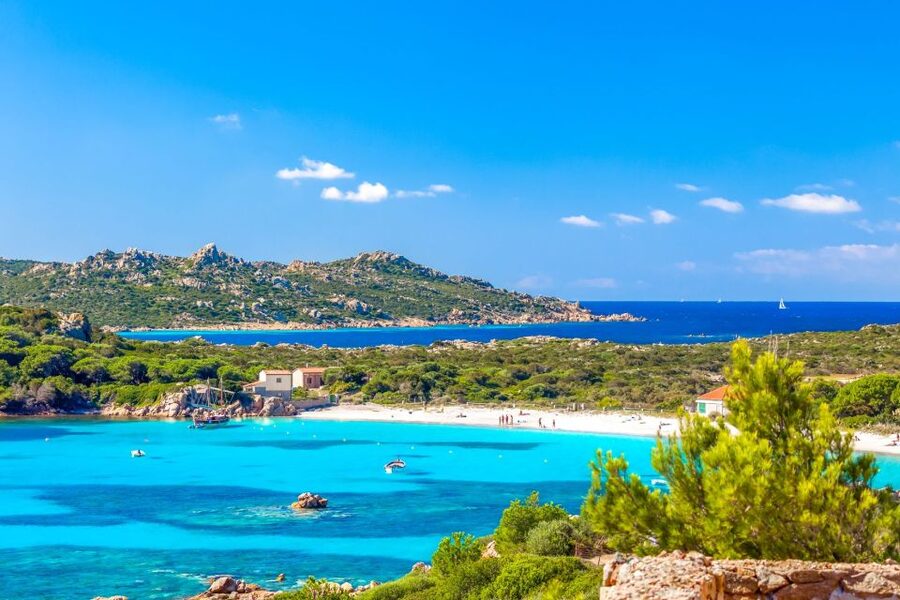 From Palau: La Maddalena Archipelago Boat Tour with Pasta - Lunch, drinks, and the onboard mood
