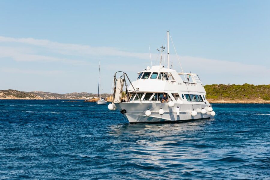 From Palau: La Maddalena Islands Full-Day Trip by Boat - Santa Maria and the long second beach stop