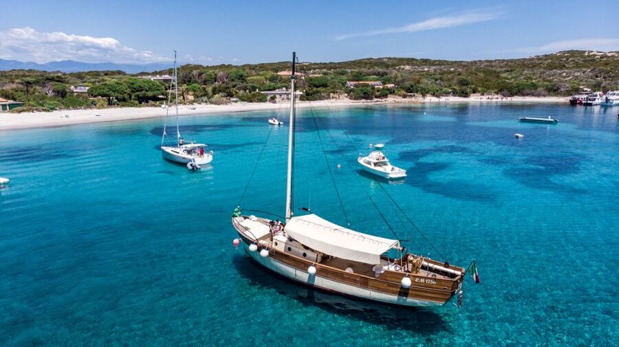 From Palau or La Maddalena: Archipelago Sailing Ship Tour - Spargi and Cala Corsara