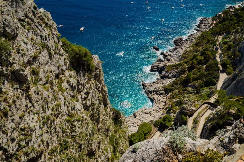From Pompeii/Castellammare/Vico Equense: Capri Day Cruise - Why seeing Capri from the boat matters