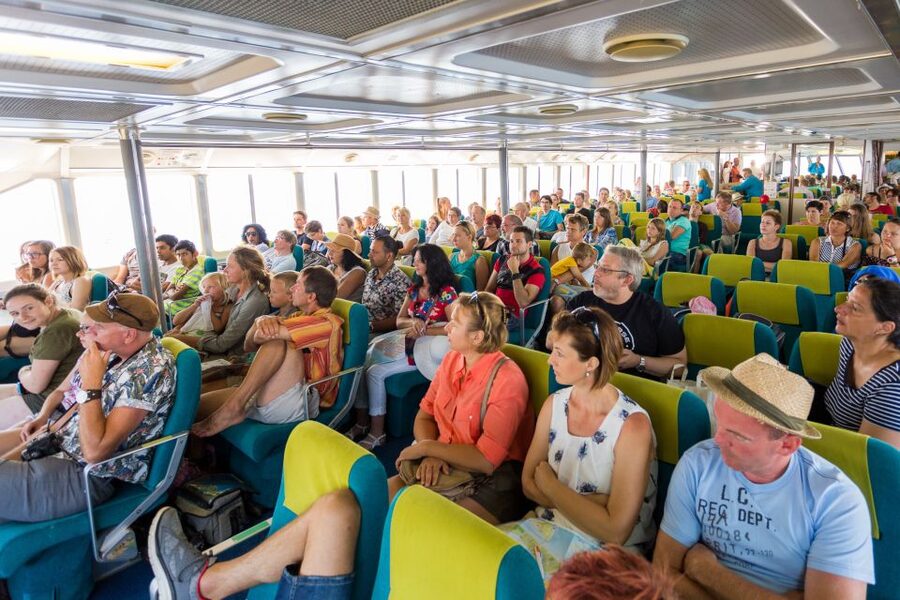 From Porec: Venice Catamaran Crossing One-Way or Round-Trip - Gondolas, Murano glass, and optional extras