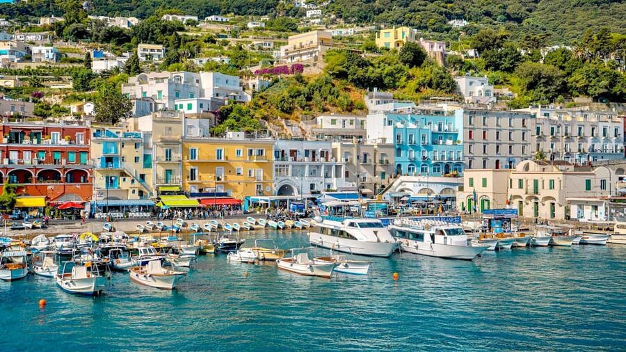 From Positano: Day trip to Capri - Group Tour by boat - Four hours to choose your own Capri