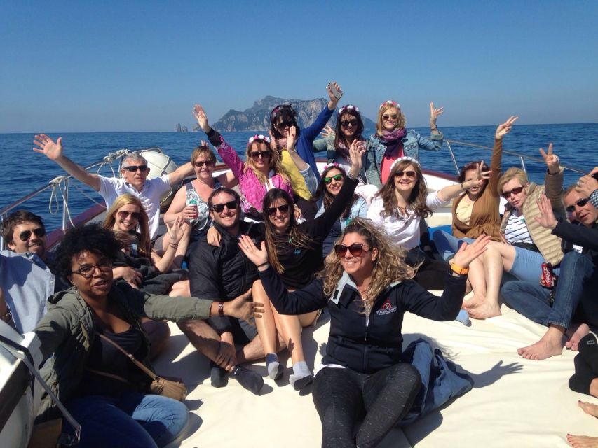 From Positano, Praiano, or Amalfi: Capri Full-Day Boat Tour - Capri by boat: the quick facts