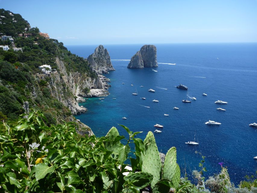 From Positano, Praiano, or Amalfi: Capri Full-Day Boat Tour - What happens around Capri’s cliffs