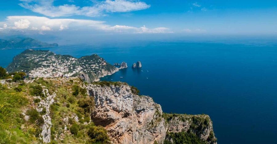 From Rome: Capri Guided Day Trip with Blue Grotto - Naples and the 45-minute crossing to Capri
