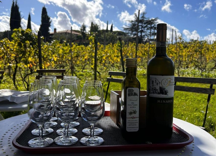 From Rome: Half-Day Frascati Wine Tour with Farmhouse Lunch - The 20-minute train ride from Roma Termini