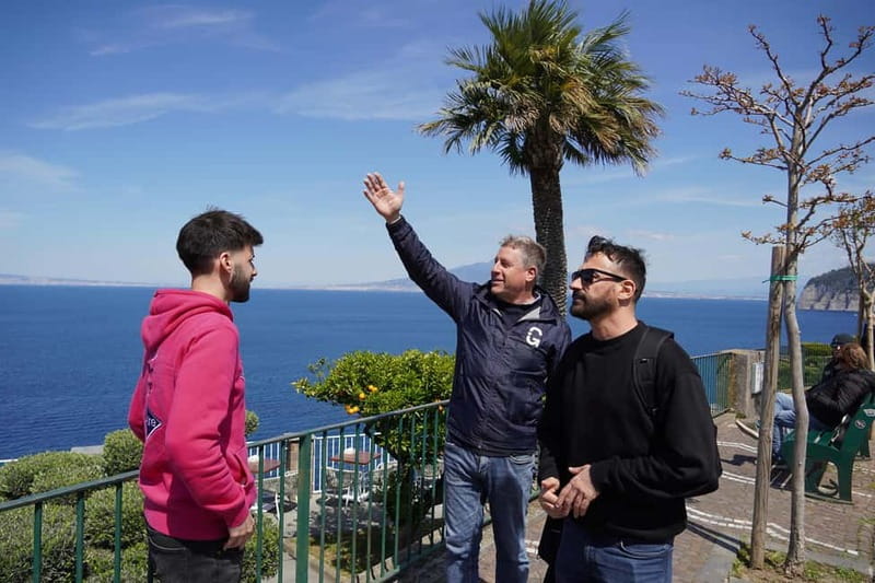 From Rome: Sorrento & Pompeii Day Trip with Guide or Ticket - Meeting the group at Villa Borghese