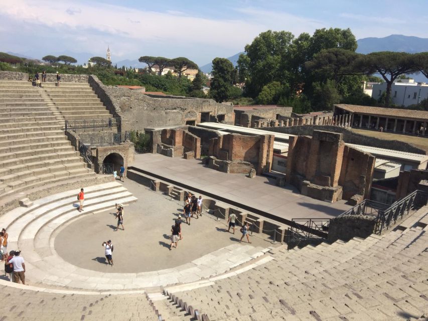 From Salerno: Pompeii Guided Walking Tour - Walking through the Forum and public buildings