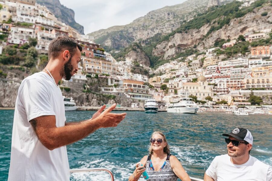 From Sorrento: Amalfi and Positano Full-Day Trip by Boat - What the crew adds to the day