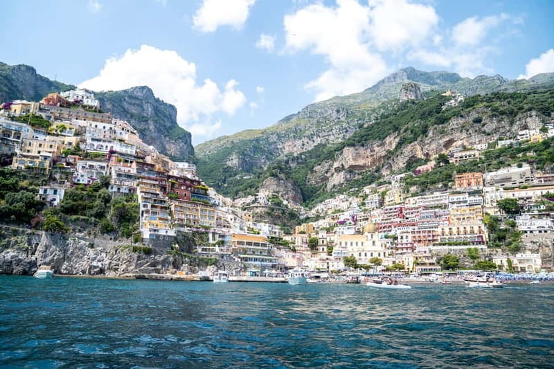 From Sorrento/Nerano: Amalfi and Positano Boat Tour - Leaving Nerano and circling the Li Galli islands