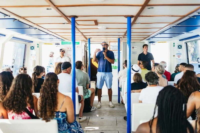 From Sorrento/Nerano: Capri Island Cruise with Guide Onboard - The return cruise around Capri