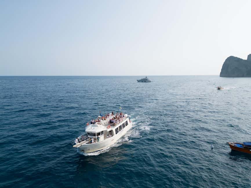 From Sorrento/Nerano: Capri Island Cruise with Guide Onboard - Ieranto Bay, the quiet final stop