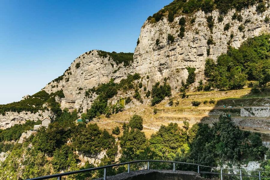 From Sorrento: Path of the Gods Guided Hike with Transfers - Starting the hike near Bomerano or Nocelle