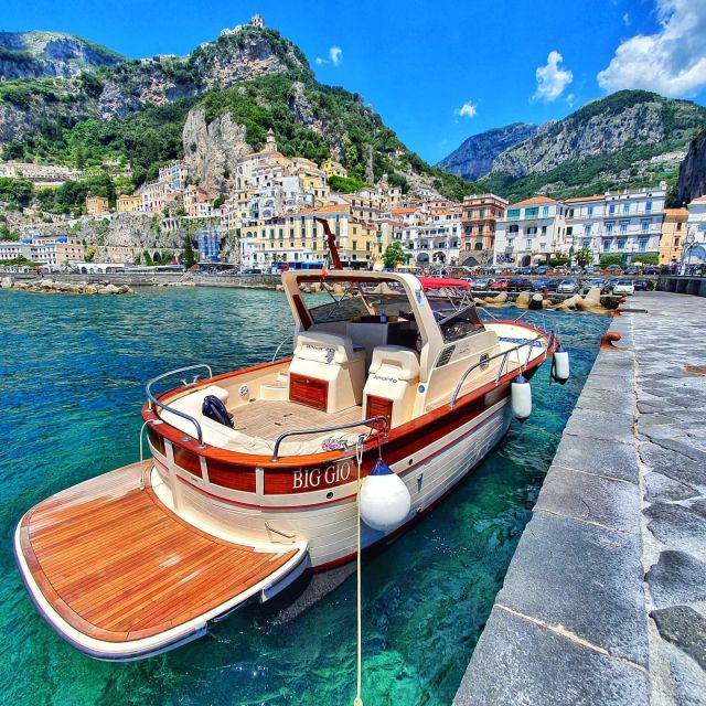 From Sorrento: Positano and Amalfi Boat Trip with Transfer - Passing Praiano, Fiordo di Furore, and Conca dei Marini
