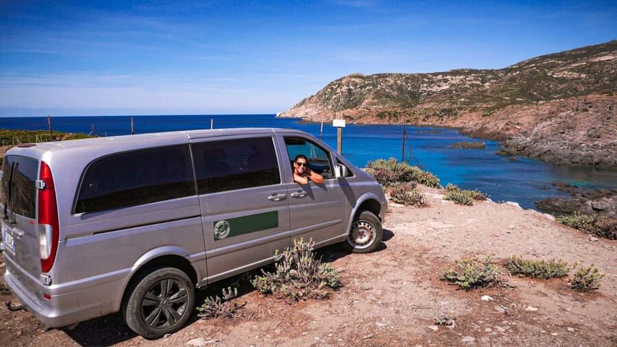 From Stintino: Asinara minivan tour - Cala di Sgombro di Dentro and the northern route