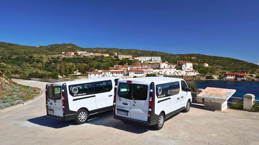 From Stintino: Asinara minivan tour - From Porto Turistico Marina di Stintino to Asinara