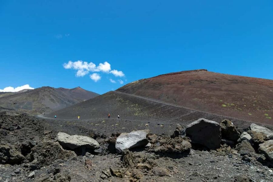 From Taormina Area: Mount Etna tour - The views over Sicily